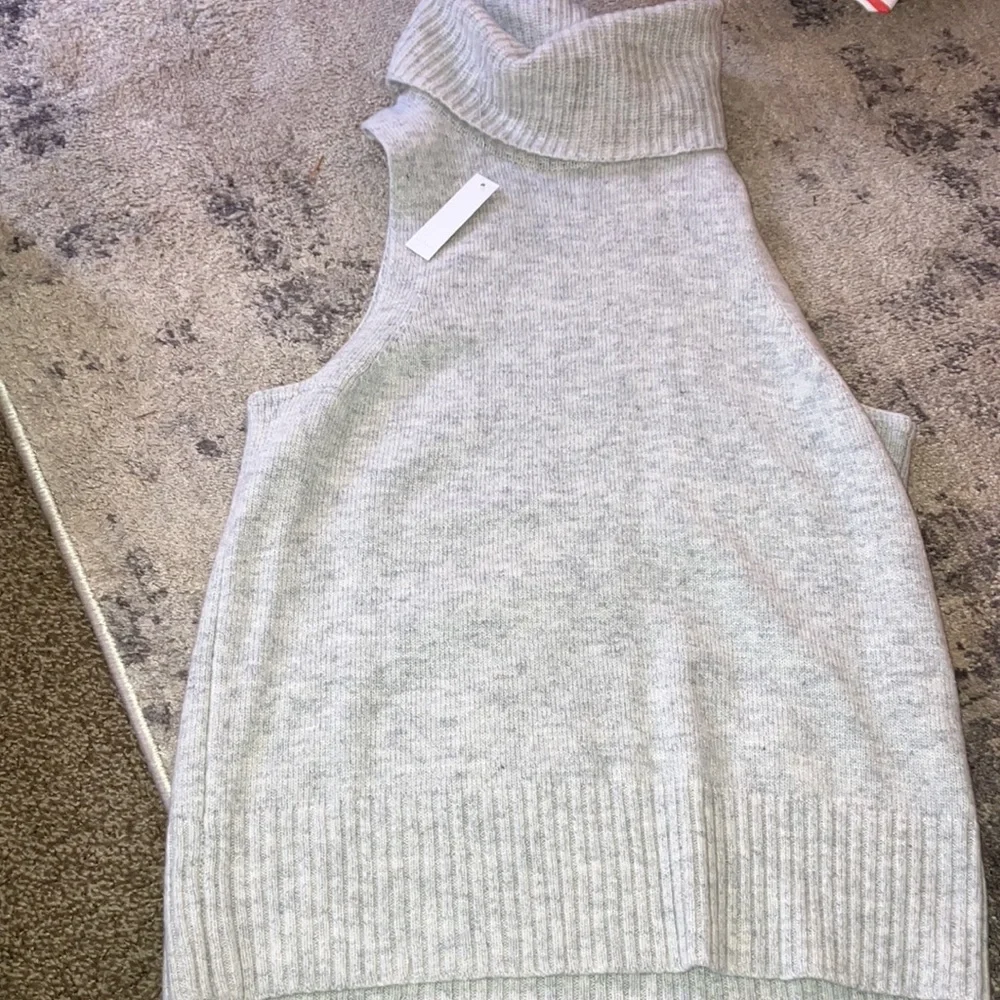 NWT Madewell Hallowell Turtleneck Sweater Tank - Picture 5 of 6